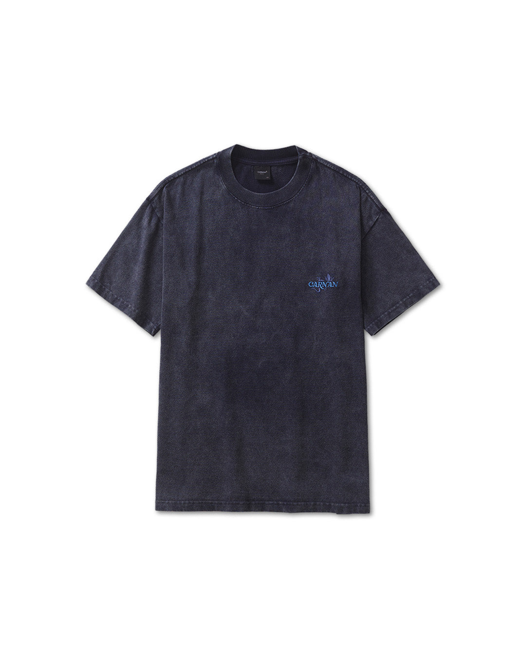 Navy Washed Premium Boxy Tee