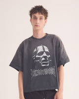 Faded Black 'Torment' Overboxy Tee