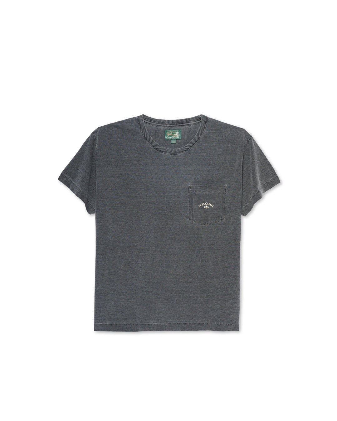 Gray Washed Sunny Pocket Tee