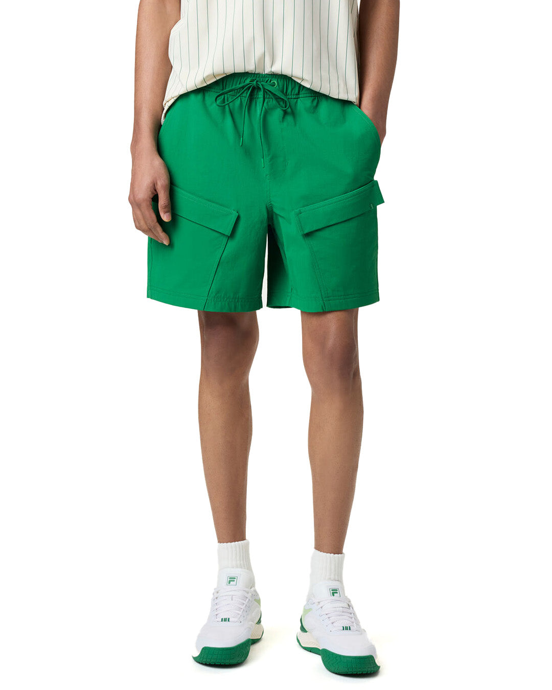 Green Breakpoint Woven Shorts