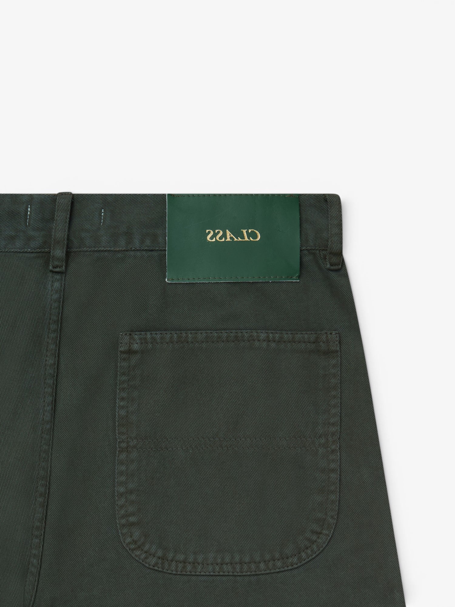Green Faded 'Classic' Jeans
