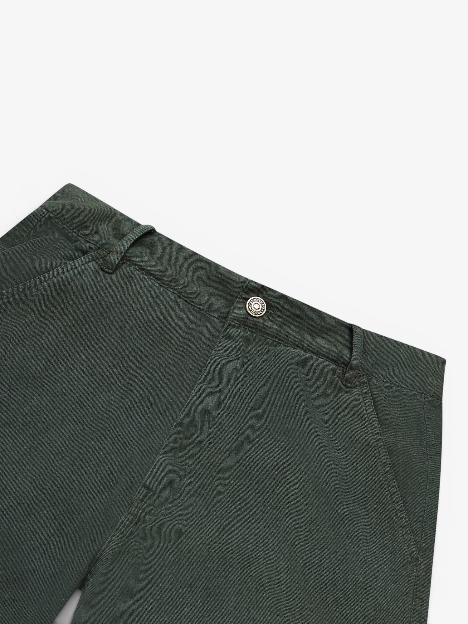 Green Faded 'Classic' Jeans