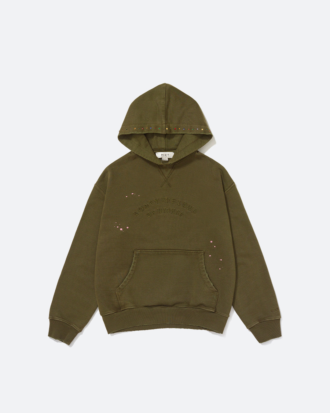 Green Gems Faded Hoodie