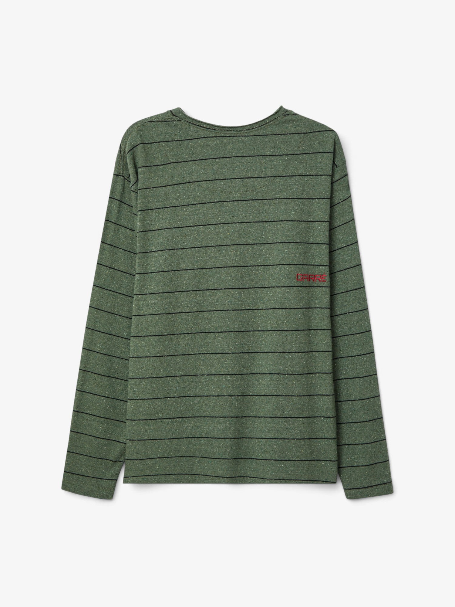 Green Striped Longsleeve Tee