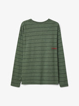 Green Striped Longsleeve Tee