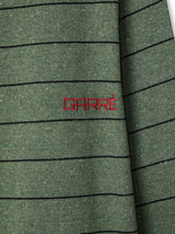 Green Striped Longsleeve Tee