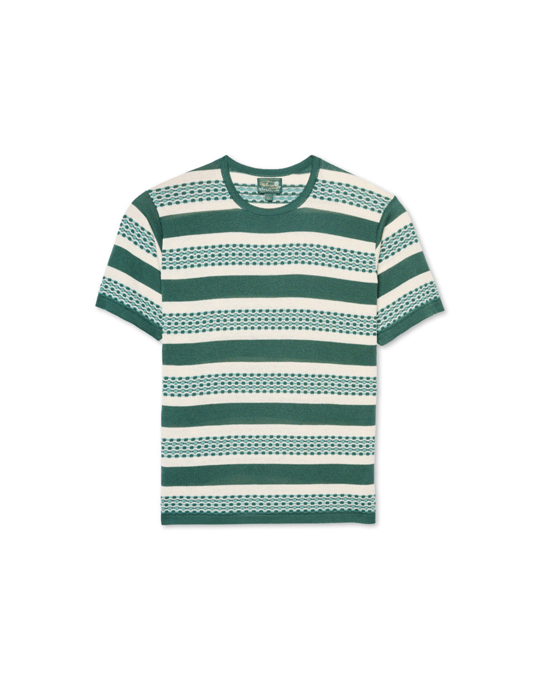 Green Striped 'Orla' Tee