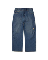 Green Used Loose Flare Trousers