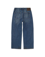 Green Used Loose Flare Trousers