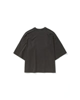 Green Washed 'Burni-in' Raglan Oversized Tee
