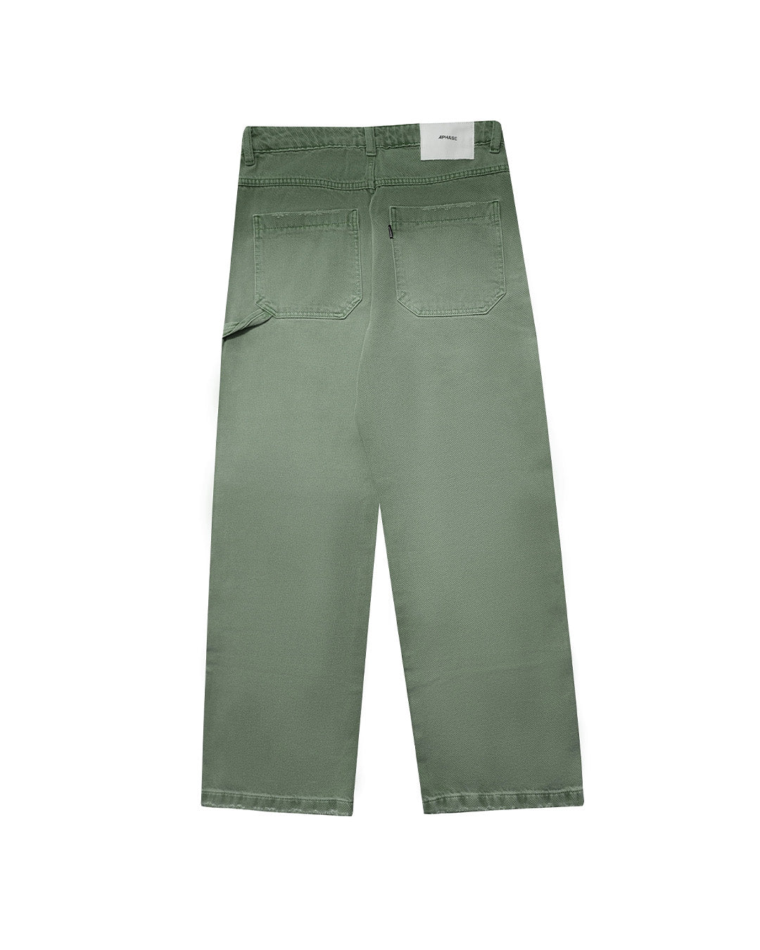 Green Washed 'New Carpenter' Pants