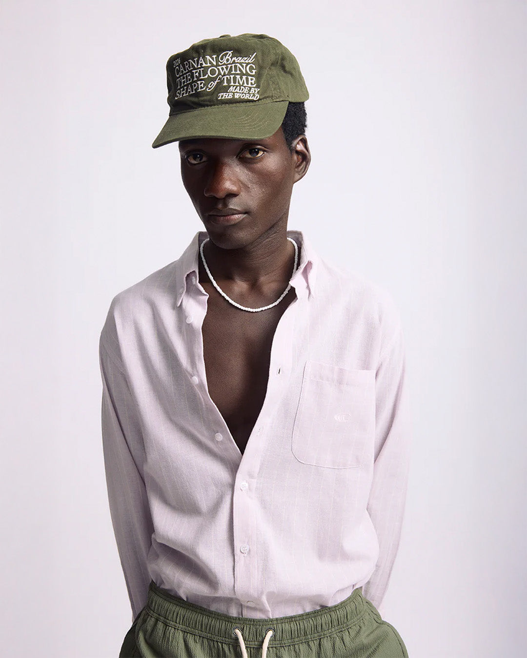 Green Washed 'Title' Cap