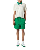 Green Breakpoint Woven Shorts