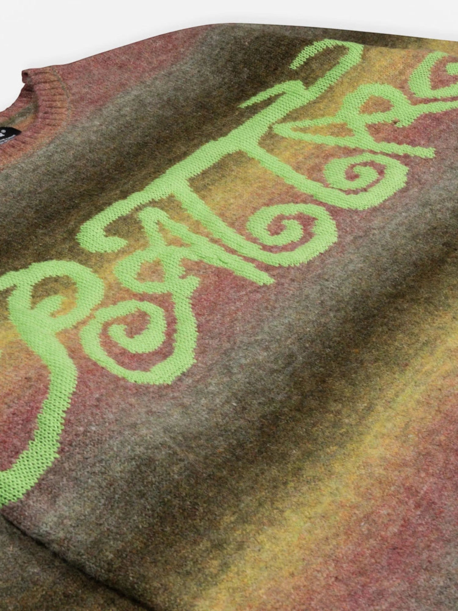 Green 'Curlies' Sweater