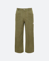 Green Fett Straight Pants