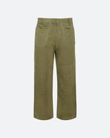 Green Fett Straight Pants