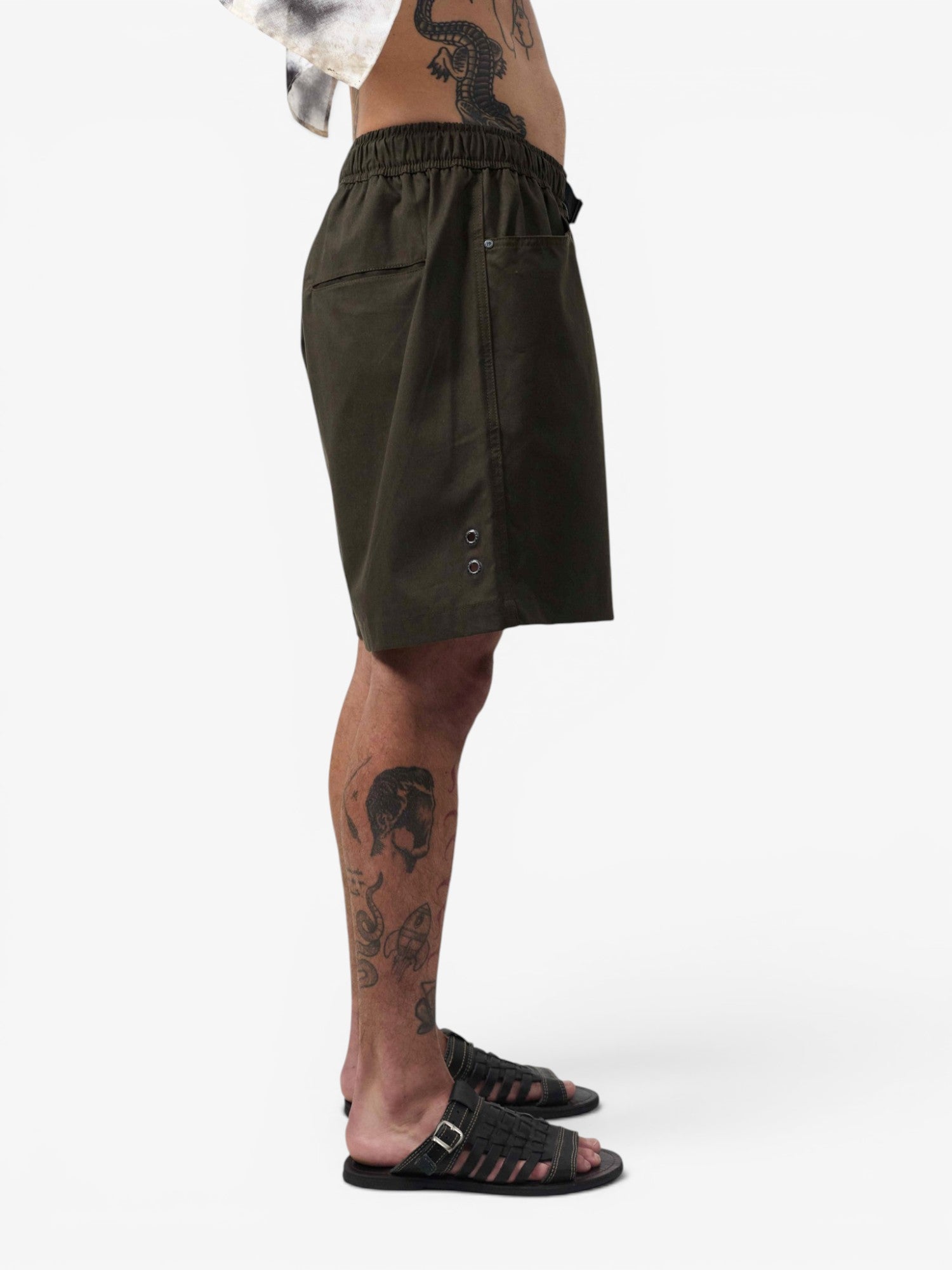 Green 'Sarja Tech' Shorts