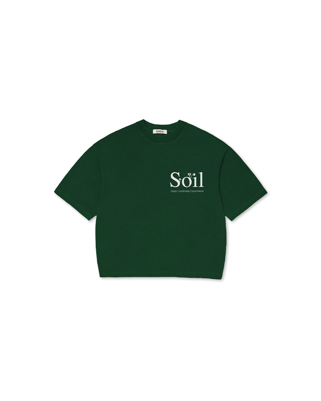 Green 'Soil' Boxy Tee