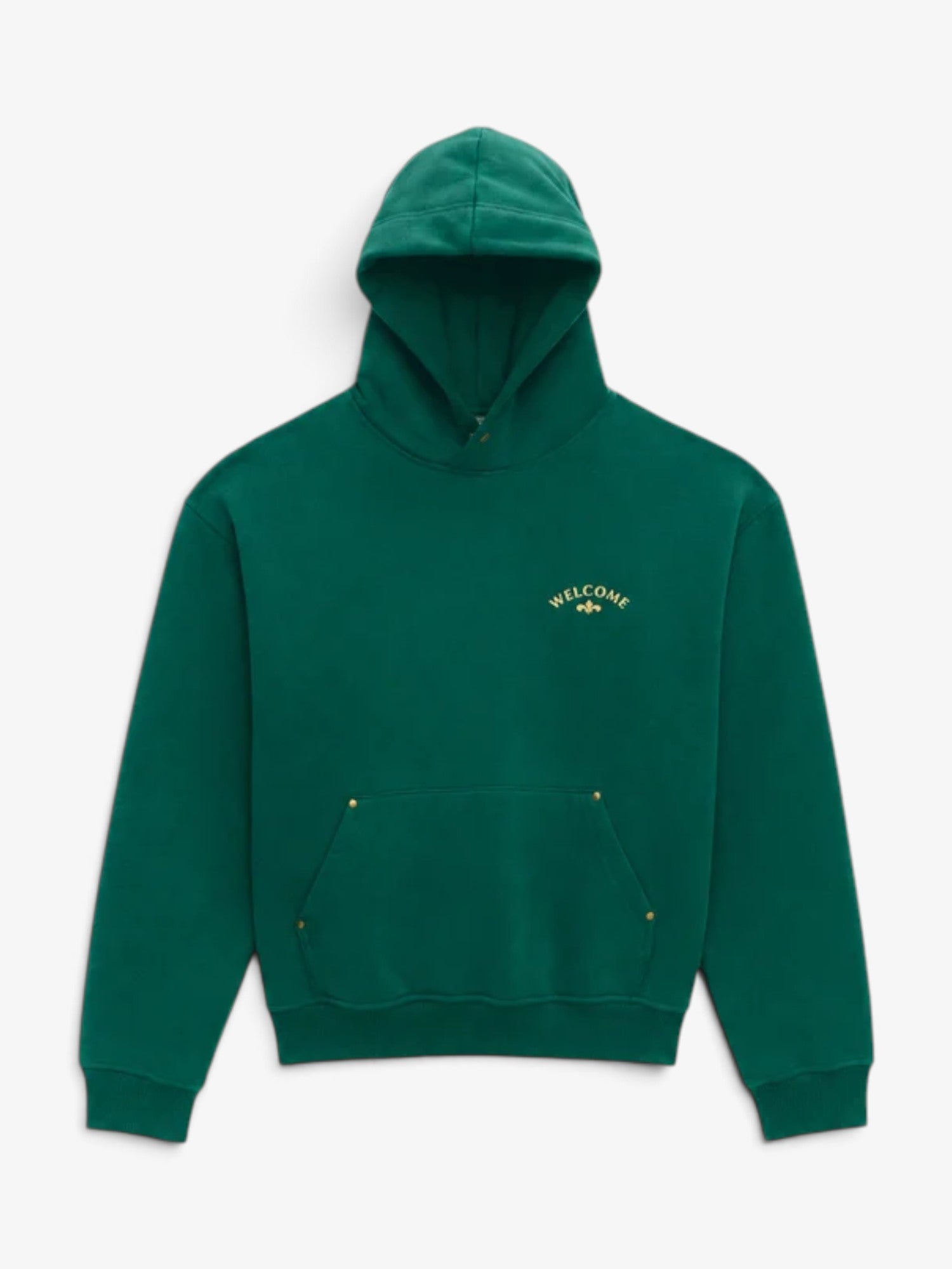 Green 'Tulipa' Boxy Hoodie