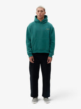 Green 'Tulipa' Boxy Hoodie