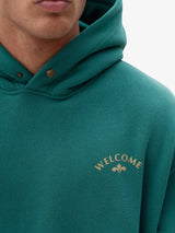 Green 'Tulipa' Boxy Hoodie