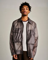 Grey 'Boxer' Overshirt