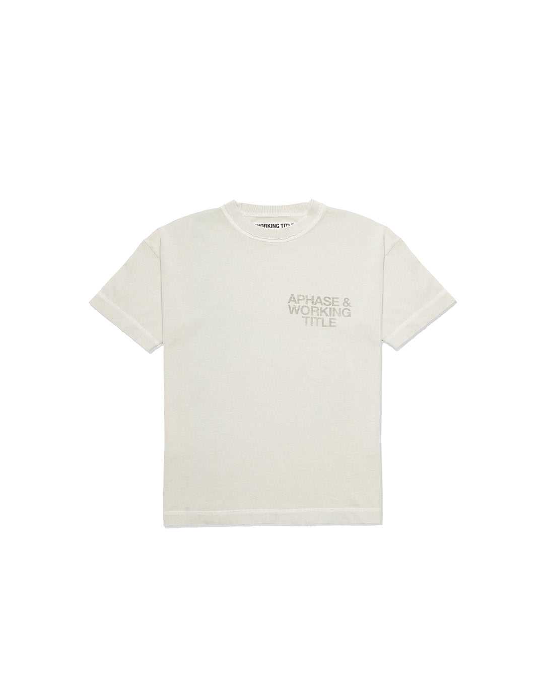 Grey Washed 'Timeless' Tee X APHASE