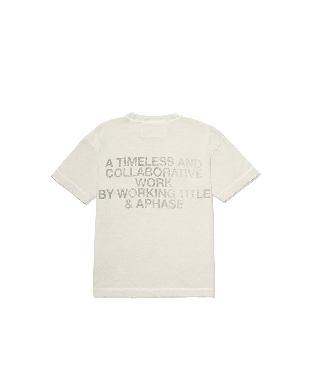 Grey Washed 'Timeless' Tee X APHASE