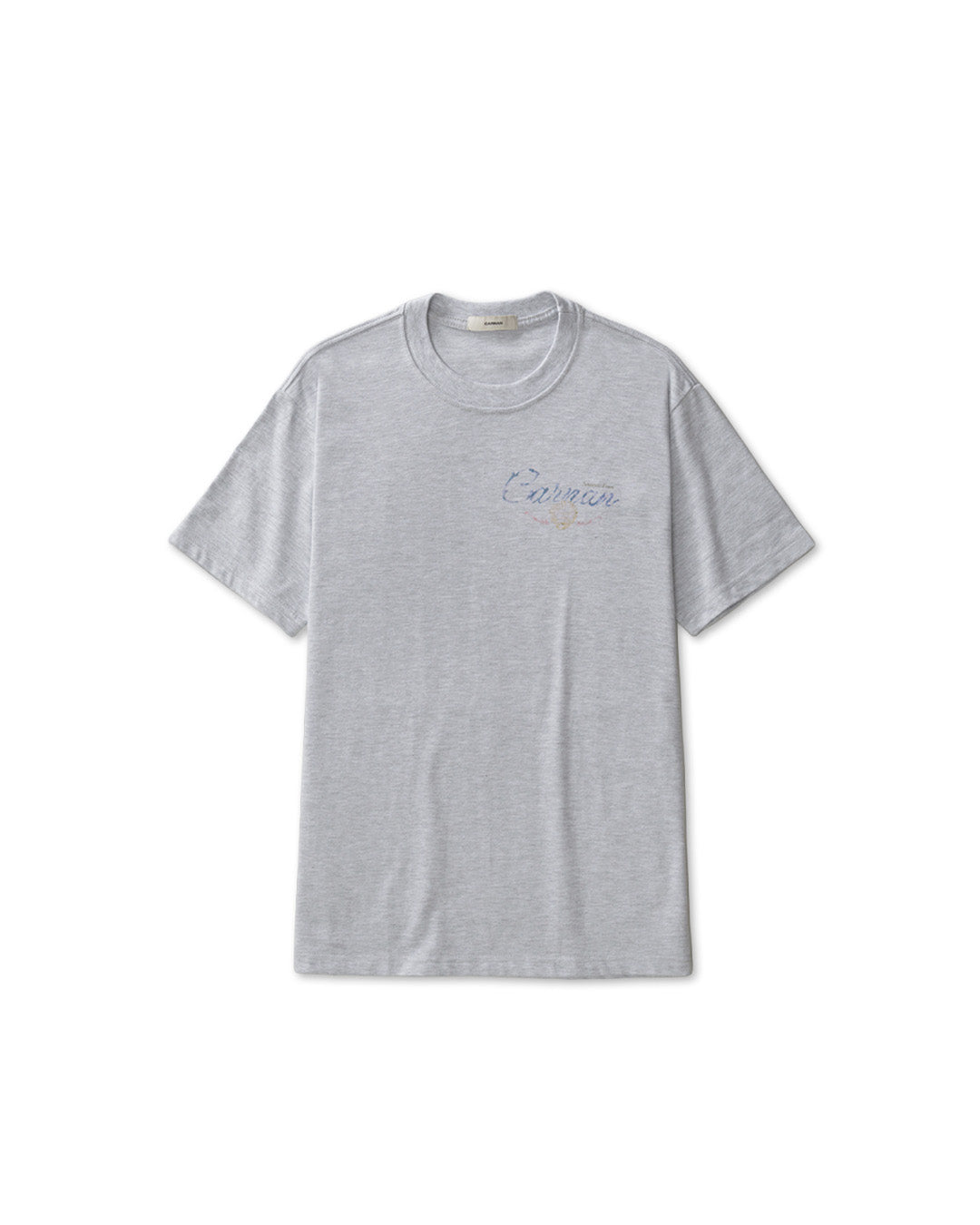 Grey 'Boat' Heavy Tee