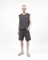 Grey 'Carpenter' Denim Shorts