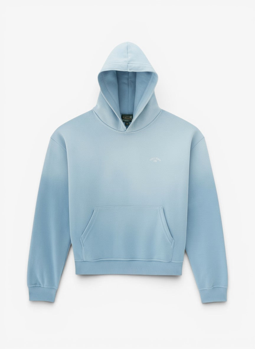 Light Blue Faded Hoodie