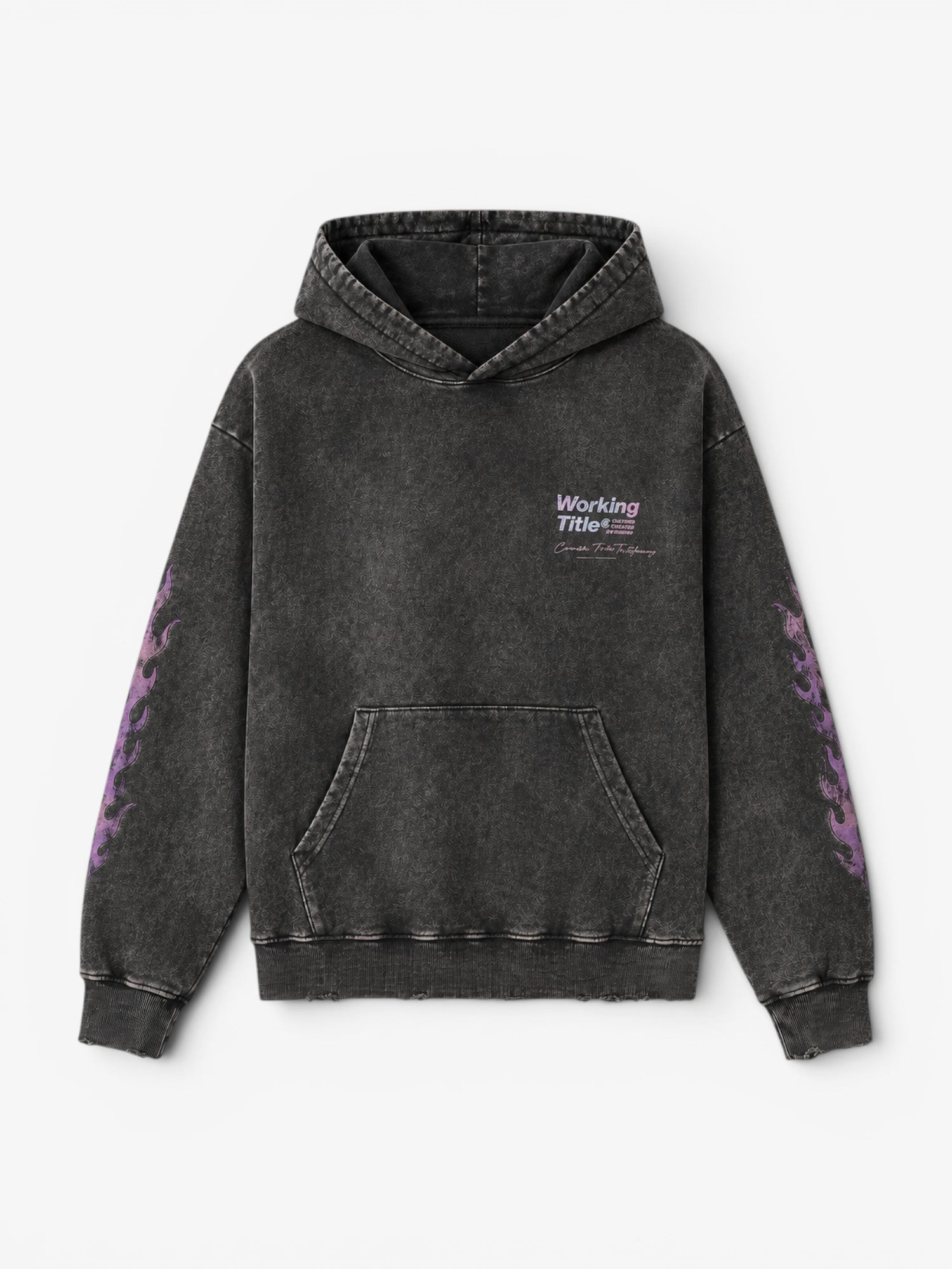 Acid Black 'Cruella de Vil' Hoodie X DISNEY