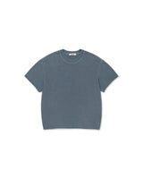 Indigo Washed 'Chakra' Regular Boxy Tee