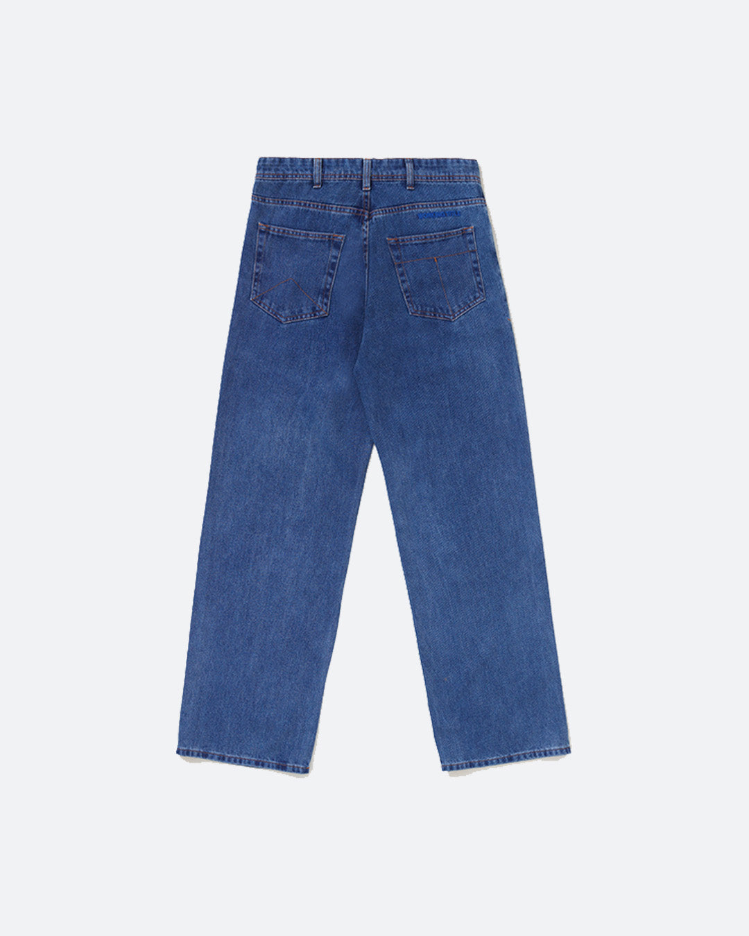 Indigo Straight-Leg Denim Pants