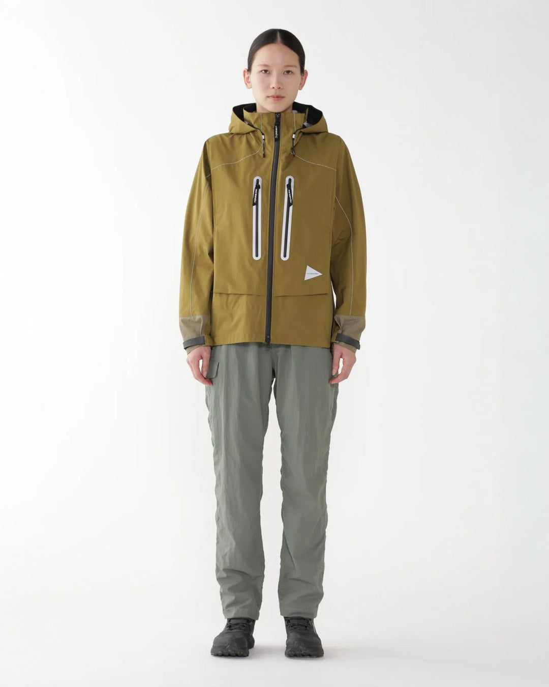 Khaki 'Pertex Shield' Rain Jacket