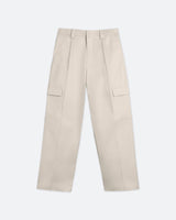 Khaki Wide Cargo Pants