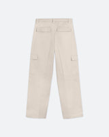 Khaki Wide Cargo Pants