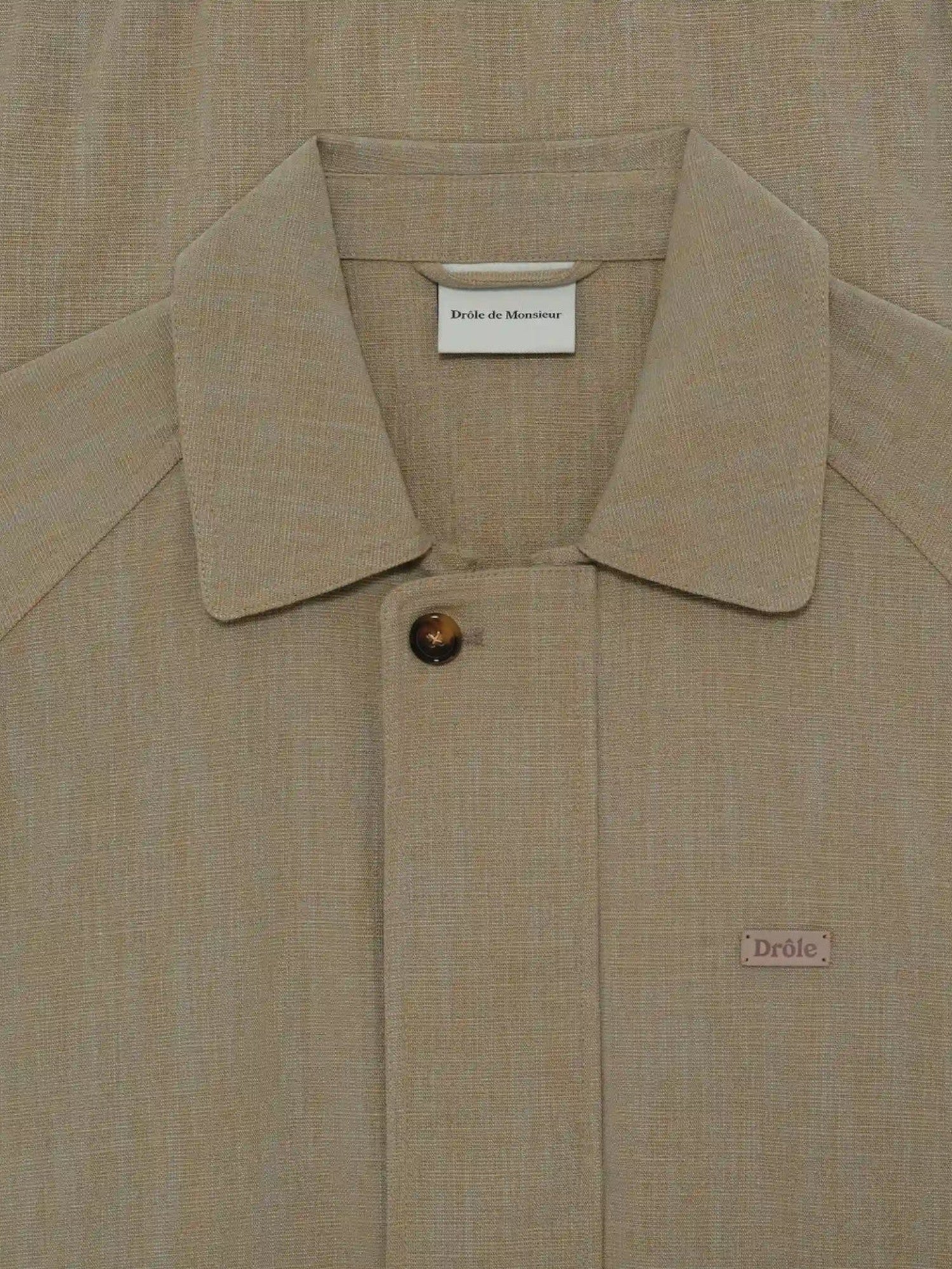 Khaki 'Blouson Raglan Coton' Jacket