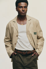 Beige 'Sunny Ripstop' Blazer