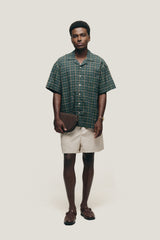 Green 'Checkered 'Shirt