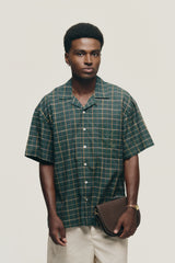 Green 'Checkered 'Shirt