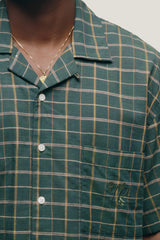 Green 'Checkered 'Shirt