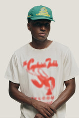 White 'Lobster' Slim Fit Tee