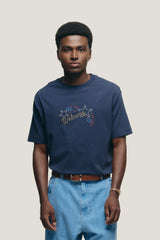 Navy 'Stars' Regular Tee
