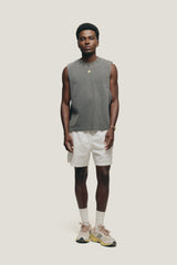 Gray Washed Boxy 'Fit' Tank Top