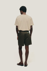 Yellow and White Striped Knit Tee