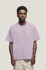 Lilac 'Fit Dices Boxy' Tee