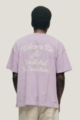 Lilac 'Fit Dices Boxy' Tee