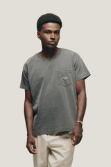 Gray Washed Sunny Pocket Tee
