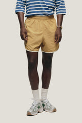 Caramel Nylon Shorts